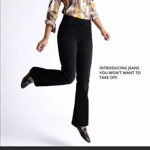 Betabrand Bootcut Pull On denim Jeans sz XL Long EUC